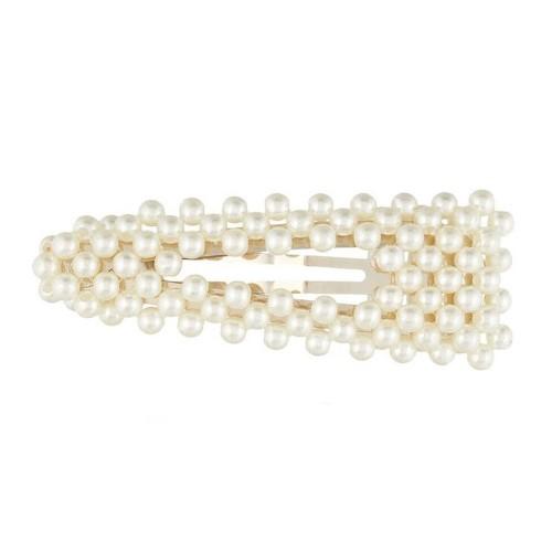 Allure Pearl Hair Clip Triangle Cut-Out